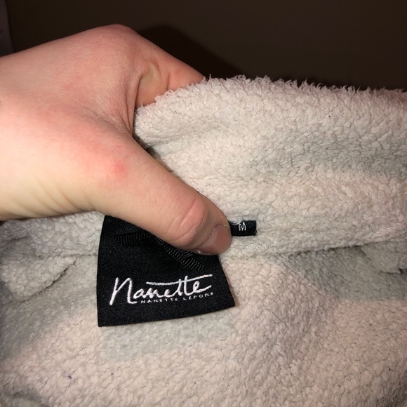 FLEECE-LINED DENIM JACKET - Picture 4 of 4